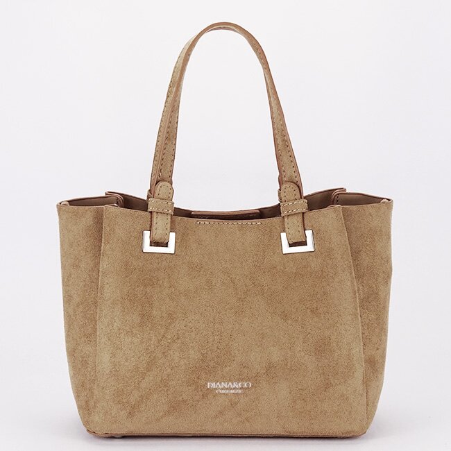 DIANA&CO Geanta maro deschis din velur DIANACO DHJ929-2 M13