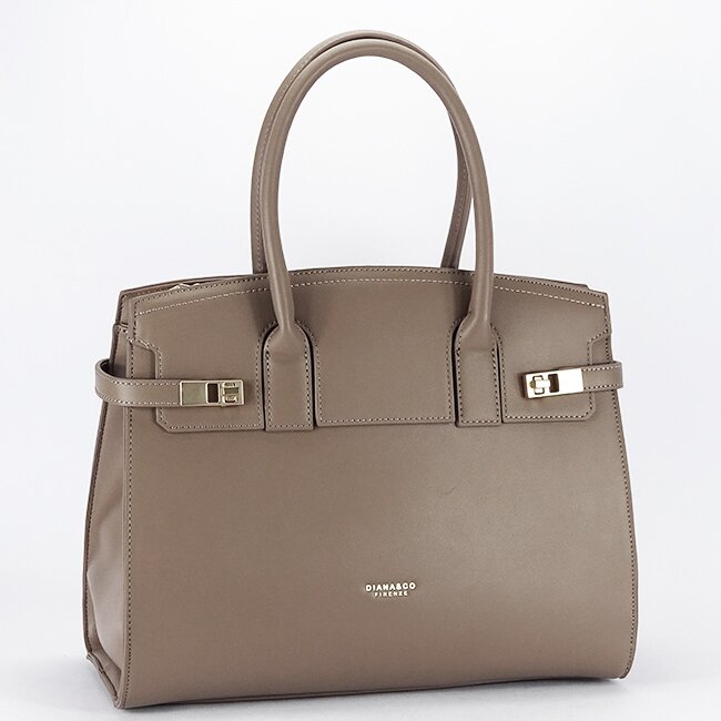 DIANA&CO Geanta maro taupe de talie mare DHJ818-2 16