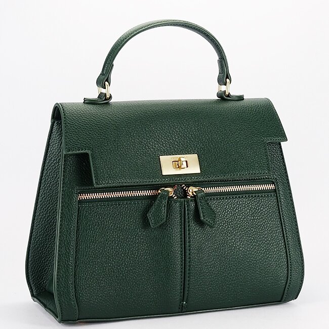 DIANA&CO Geanta medie verde inchis DianaCO DHJ823-2 17