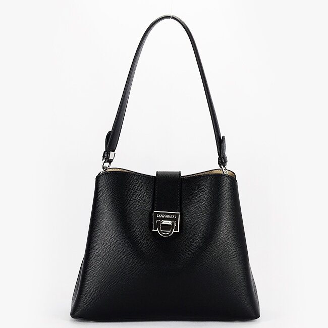 DIANA&CO Geanta resigilata neagra medie DIANACO DRM915-3-RESIG M0