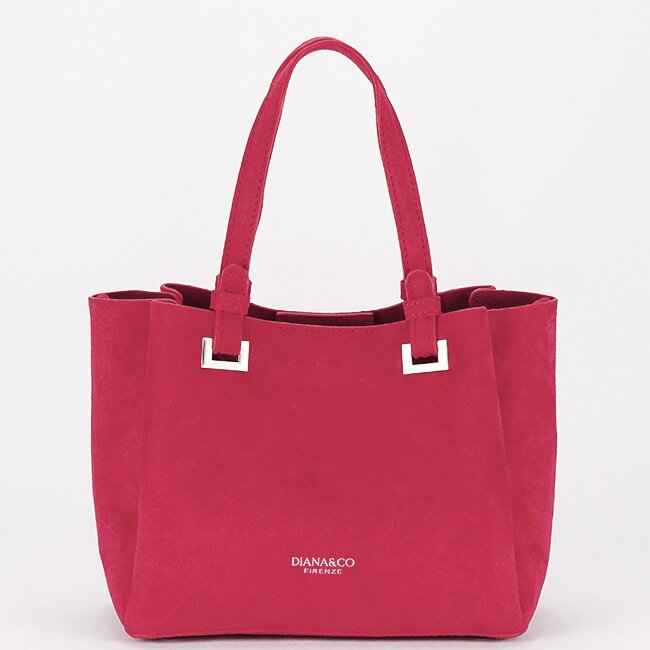 DIANA&CO Geanta rosie din velur DIANACO DHJ929-2 M13