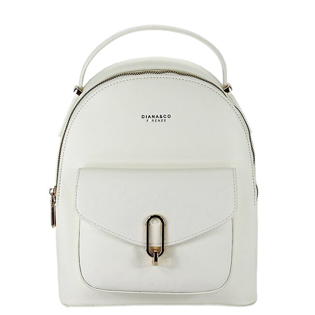 DIANA&CO Rucsac alb casual DRM712-3 18