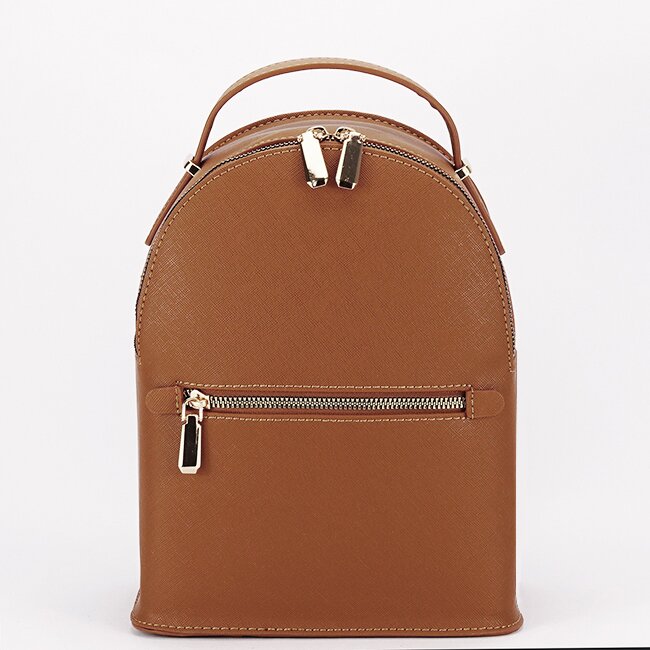 DIANA&CO Rucsac maro cognac de dama DianaCO Firenze DYS602-3 119