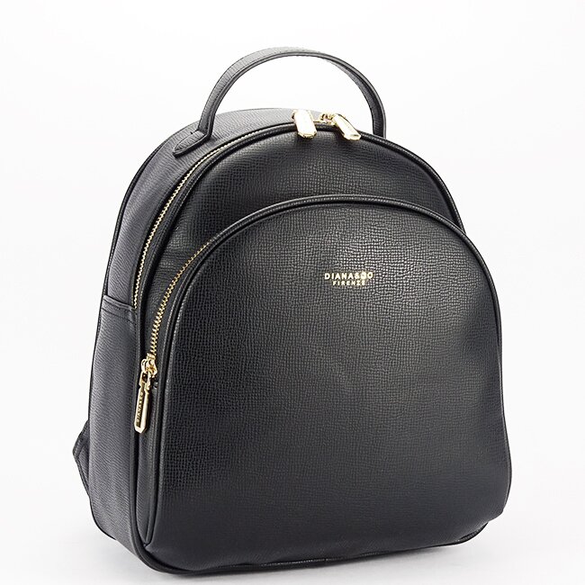 DIANA&CO Rucsac negru casual DHO601-3 17
