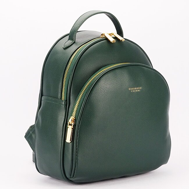 DIANA&CO Rucsac verde inchis casual DHO601-3 17
