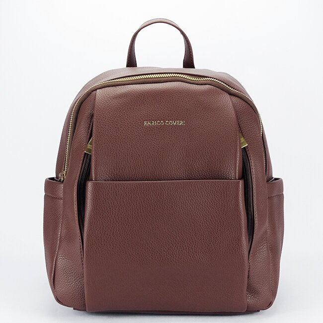 ENRICO COVERI Rucsac maro cafeniu 7024 18