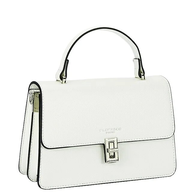 Flora&Co Paris Geanta alba FloraCO F8540 14