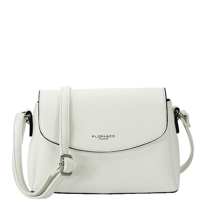 Flora&Co Paris Geanta alba mica FloraCO Paris H6930 16