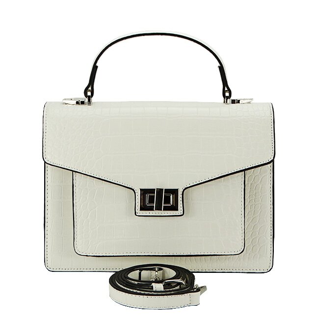 Flora&Co Paris Geanta alba X2593 14