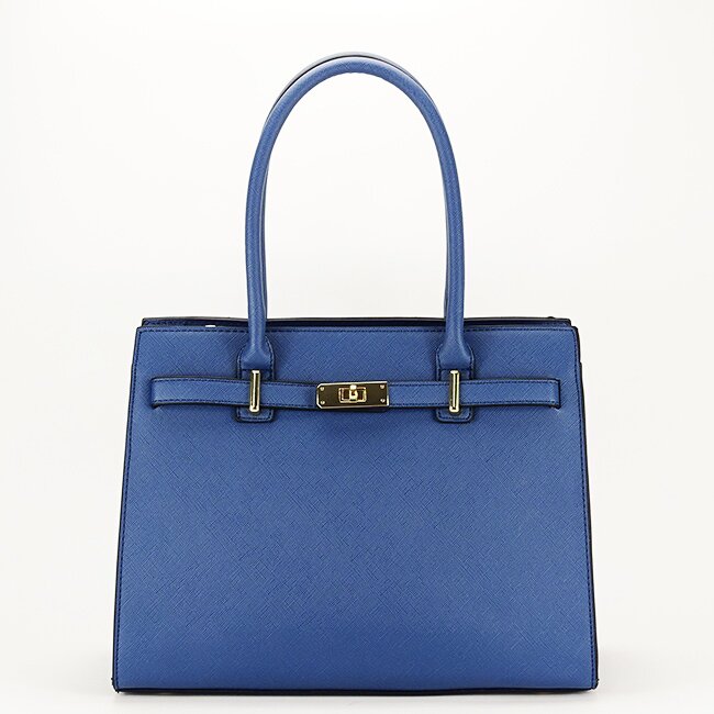 Flora&Co Paris Geanta albastru de talie mare Floraco Paris F2585 12