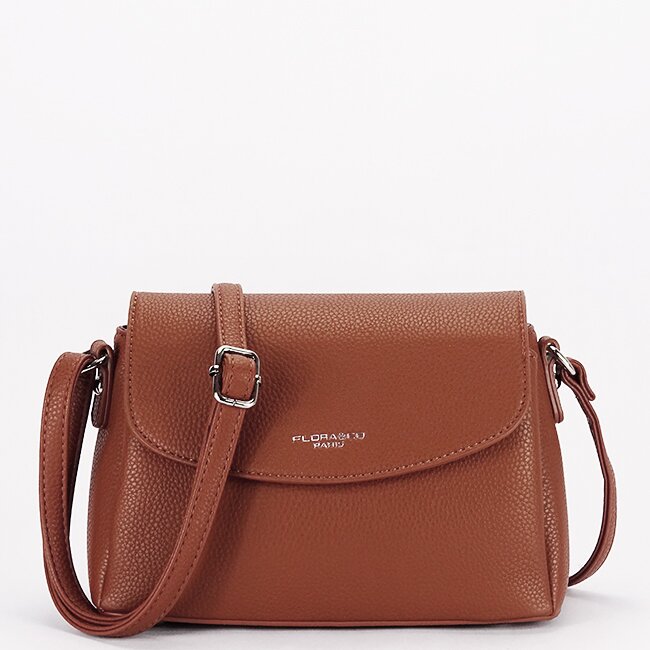 Flora&Co Paris Geanta camel mica FloraCO Paris H6930 16