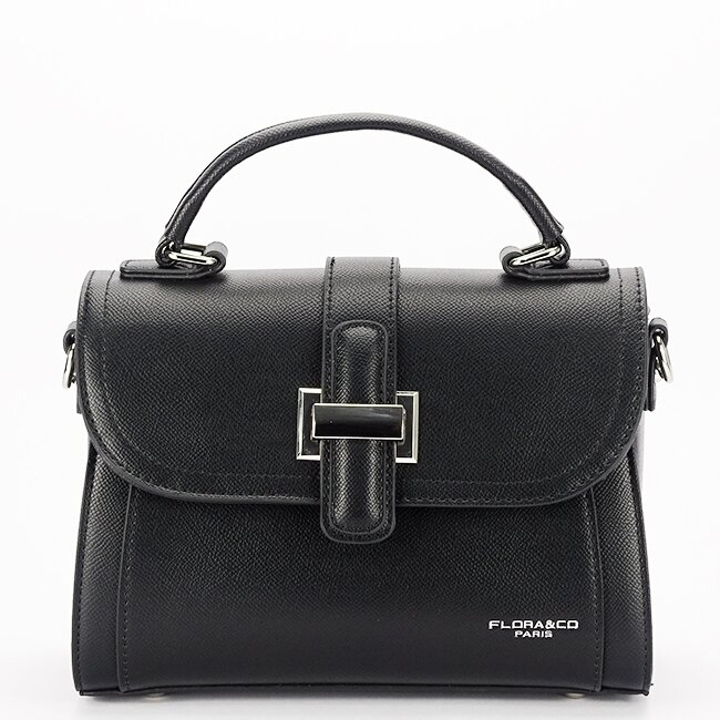 Flora&Co Paris Geanta casual neagra FLORACo F8538 11