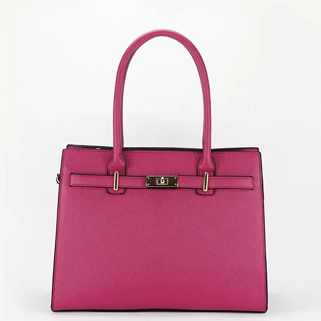 Flora&Co Paris Geanta fucsia de talie mare Floraco Paris F2585 12