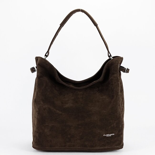 Flora&Co Paris Geanta maro cafeniu FloraCO Paris F7504 M4