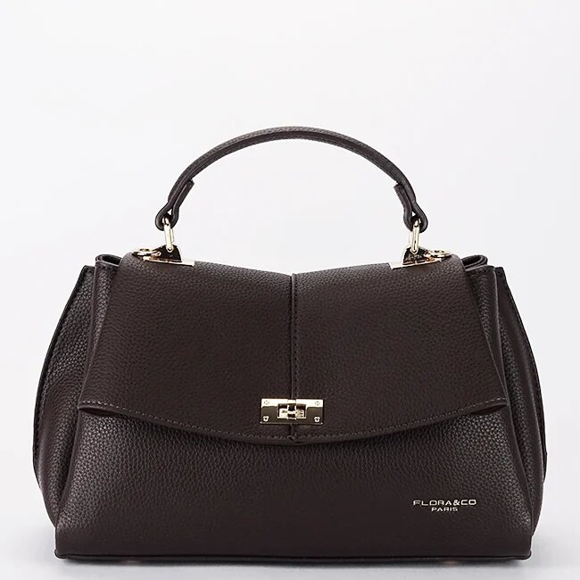 Flora&Co Paris Geanta maro cafeniu medie FloraCO Paris F9963 15