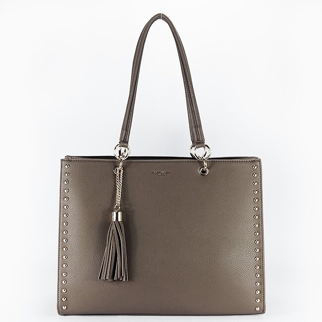 Flora&Co Paris Geanta maxi taupe FloraCo Paris F7502 M3