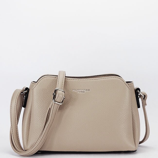 Flora&Co Paris Geanta mica bej FloraCO F8036 14