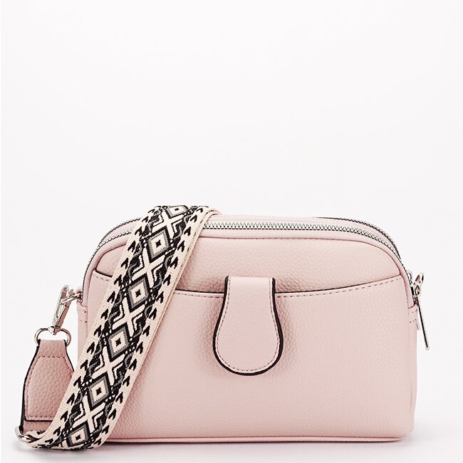 Flora&Co Paris Geanta mica roz FloraCO F2328 14
