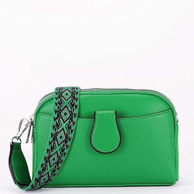 Flora&Co Paris Geanta mica verde FloraCO F2328 14
