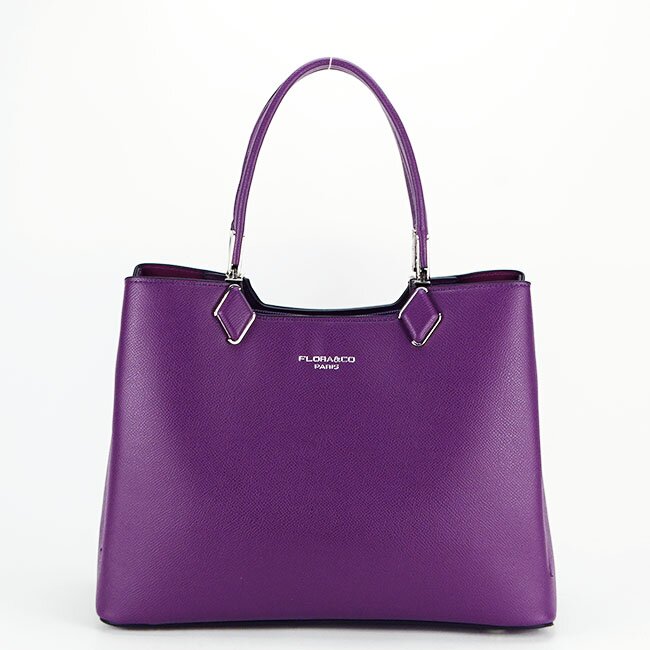 Flora&Co Paris Geanta mov medie F2582 11