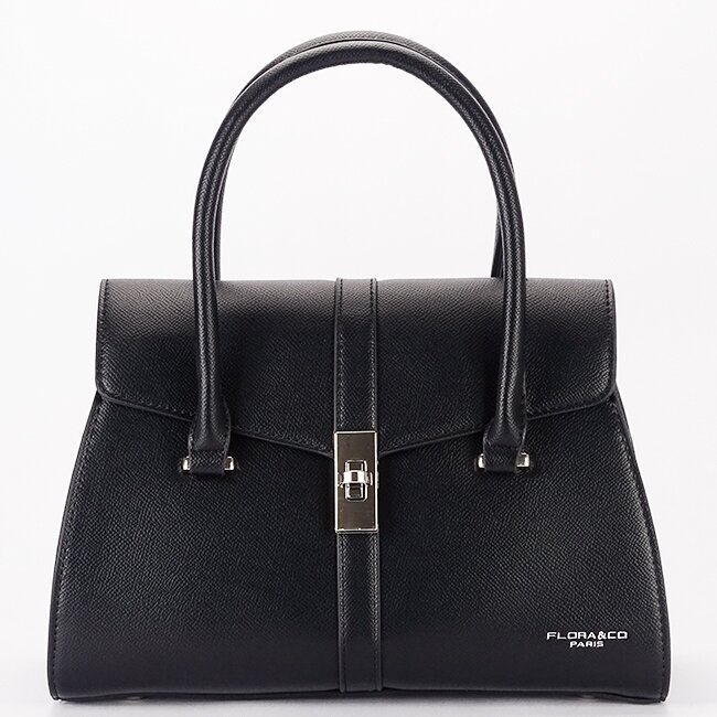 Flora&Co Paris Geanta neagra medie FloraCO Paris F8536 11