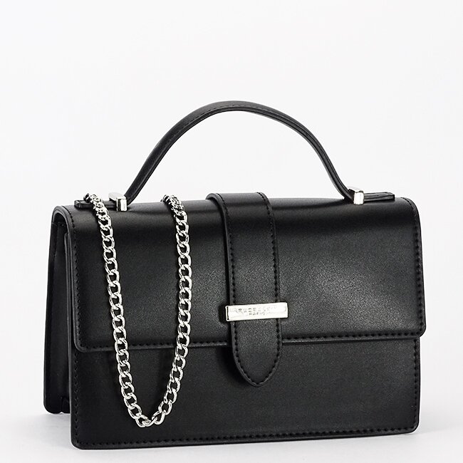 Flora&Co Paris Geanta neagra mica FloraCO Paris F8566 14