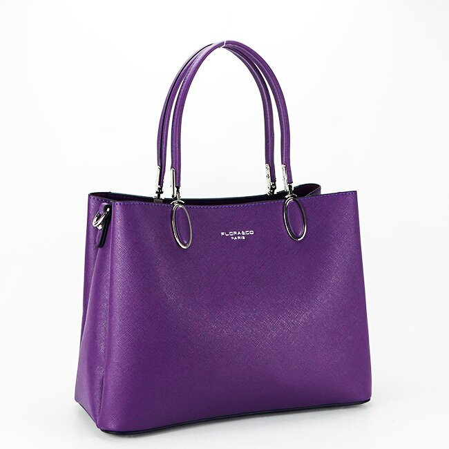 Flora&Co Paris Geanta office casual FloraCo F2571 14 Violet