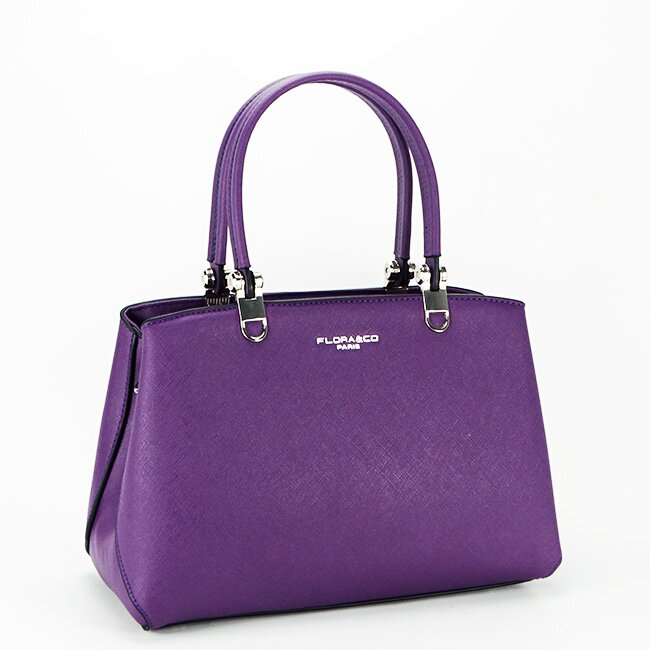 Flora&Co Paris Geanta office casual FloraCo Paris F6538 15 Violet