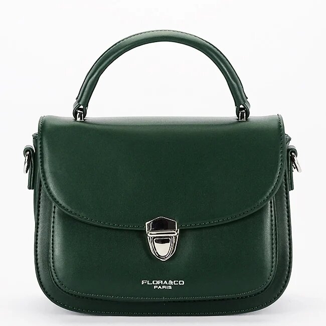 Flora&Co Paris Geanta verde inchis FloraCO F8527 12