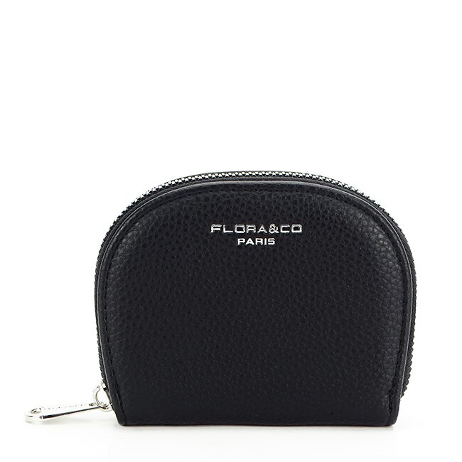 Flora&Co Paris Portofel negru pentru carduri FloraCO 6021 07