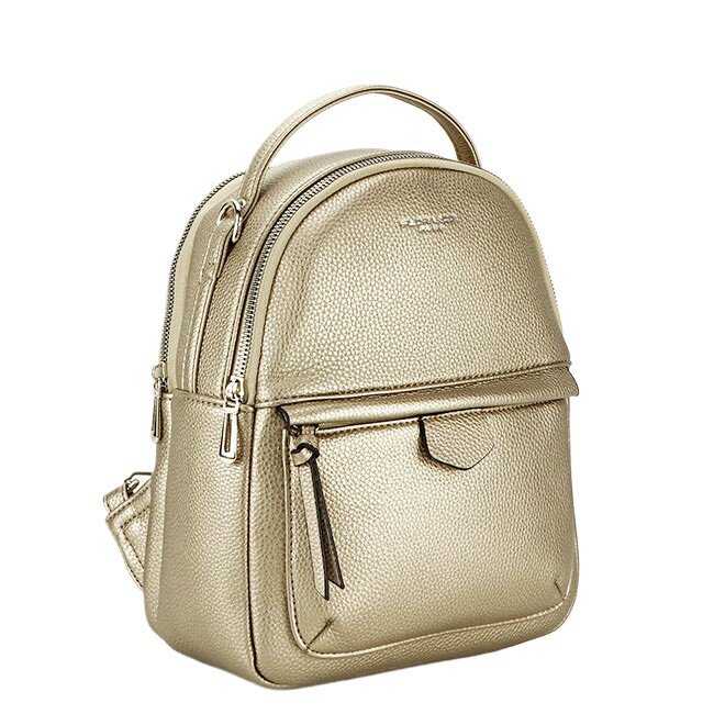Flora&Co Paris Rucsac auriu convertibil in geanta F3606 18