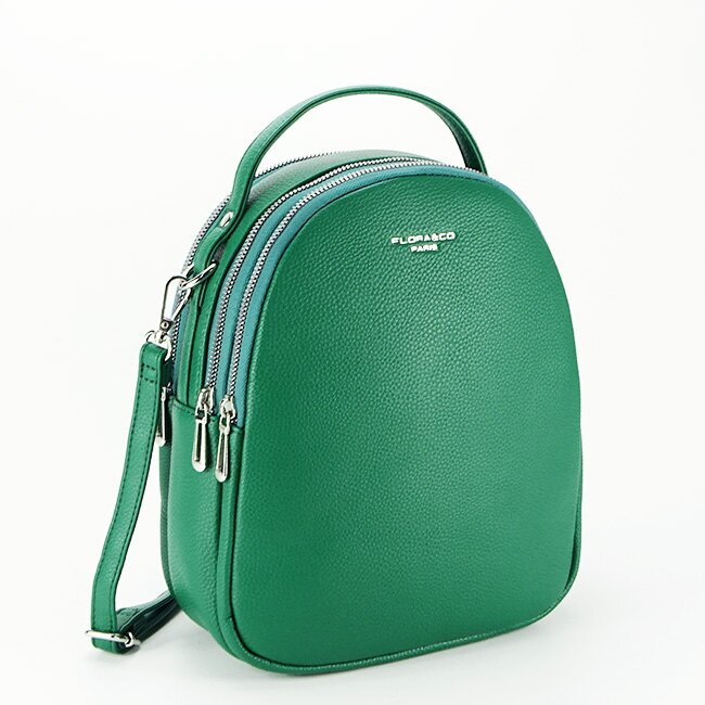 Flora&Co Paris Rucsac convertibil in geanta F3607 18 Verde
