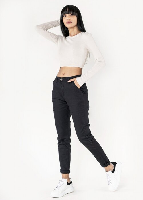 Nina Carter Pantaloni negri Chino J250 M10