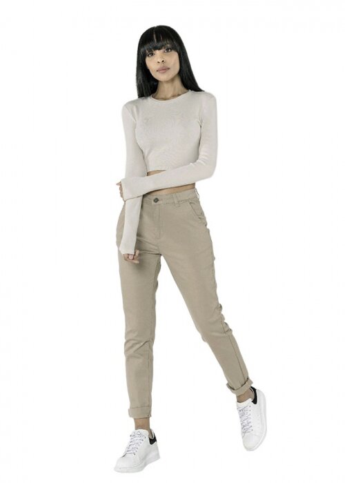 Nina Carter Pantaloni Taupe Chino J250 M10
