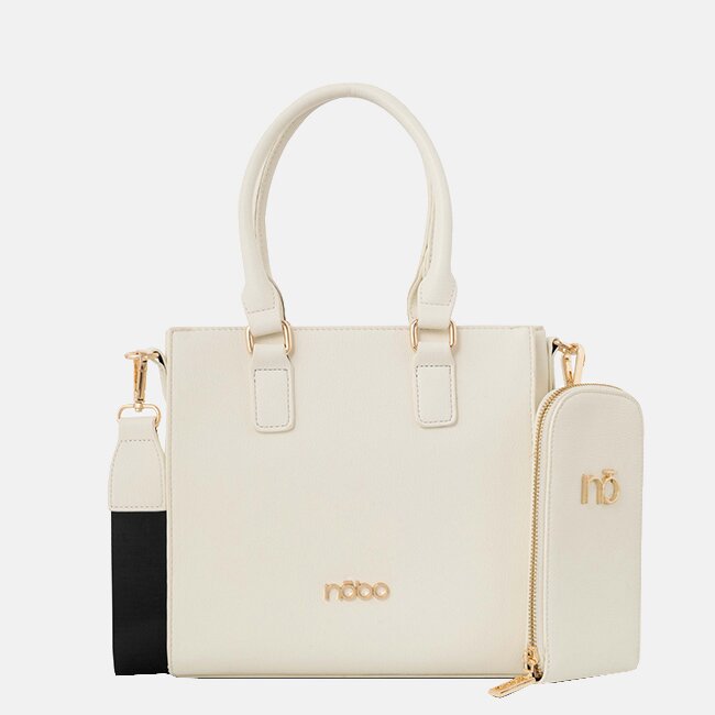 NOBO Geanta medie R0940-C000 M0 Alb