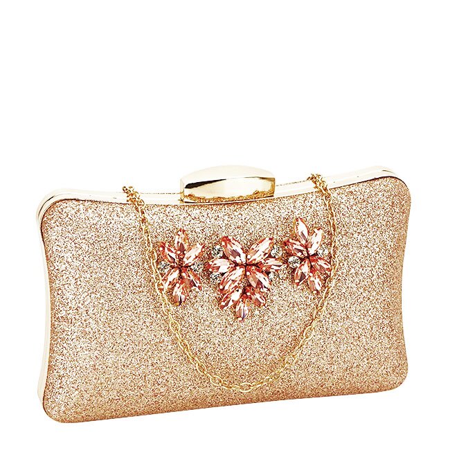 SOFILINE Clutch sampanie cu brosa BYH814 05