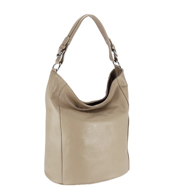 SOFILINE Geanta bej de talie mare din piele naturala 8920 123