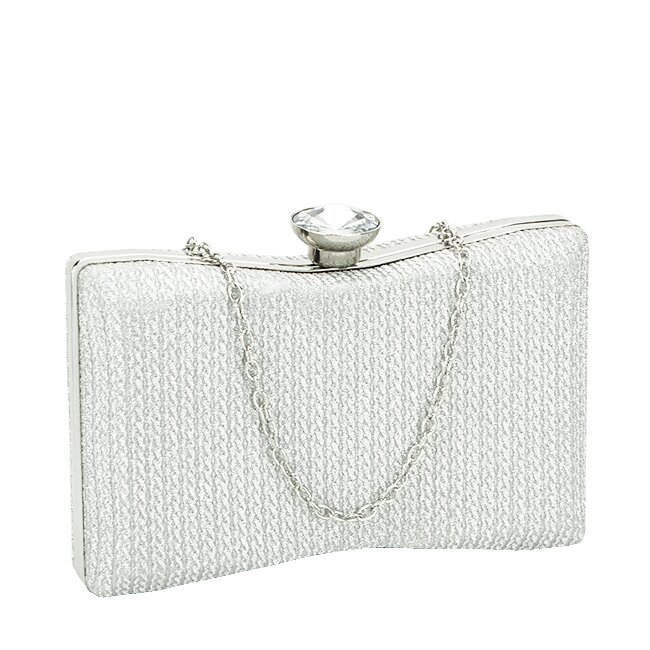SOFILINE Geanta clutch argintie BJH-22718 05