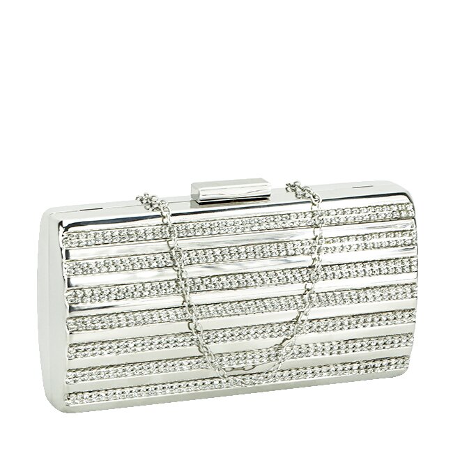 SOFILINE Geanta clutch argintie V-186BB 05