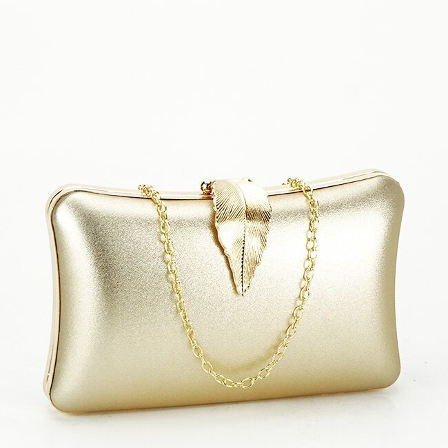 SOFILINE Geanta clutch auriu simplu BME-600 05