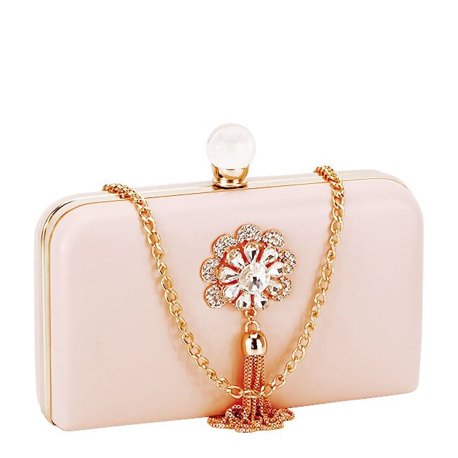 SOFILINE Geanta clutch cu brosa LK5669 05 Roz