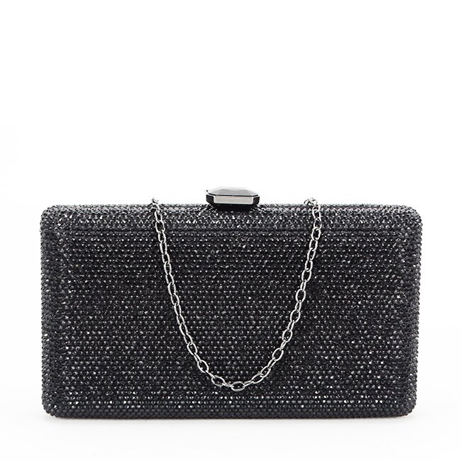 SOFILINE Geanta clutch cu pietricele BJH-715 06 Negru