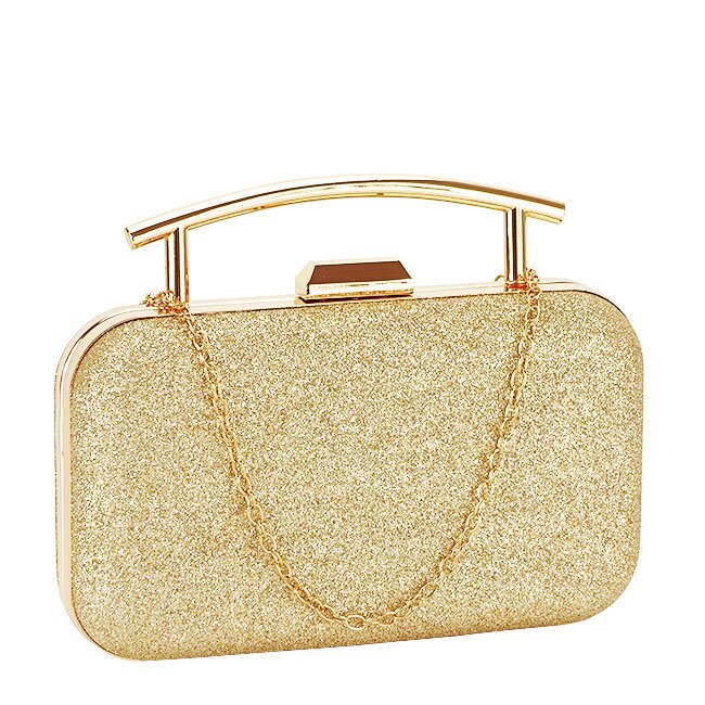 SOFILINE Geanta clutch cu sclipici BYH-8831 06 Auriu