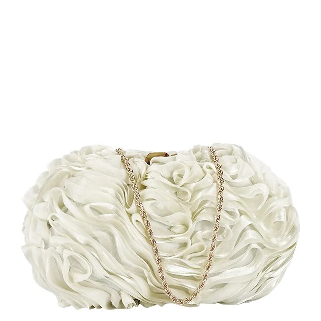 SOFILINE Geanta clutch ivory cu model 3D BMN-1241 06