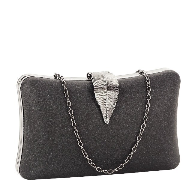 SOFILINE Geanta clutch negru simplu BME-600 05