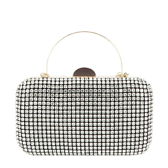 SOFILINE Geanta clutch resigilata cu cristale BJH-1609 03 Negru M0