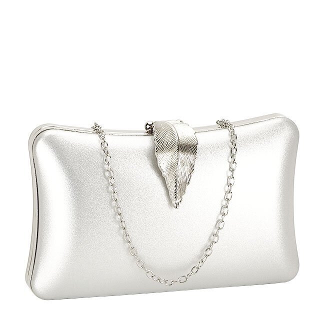 SOFILINE Geanta clutch simplu BME-600 05 Argintiu