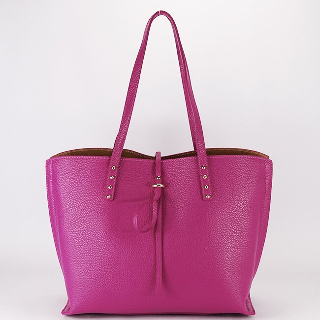 SOFILINE Geanta mare fucsia din piele naturala 1740 M8