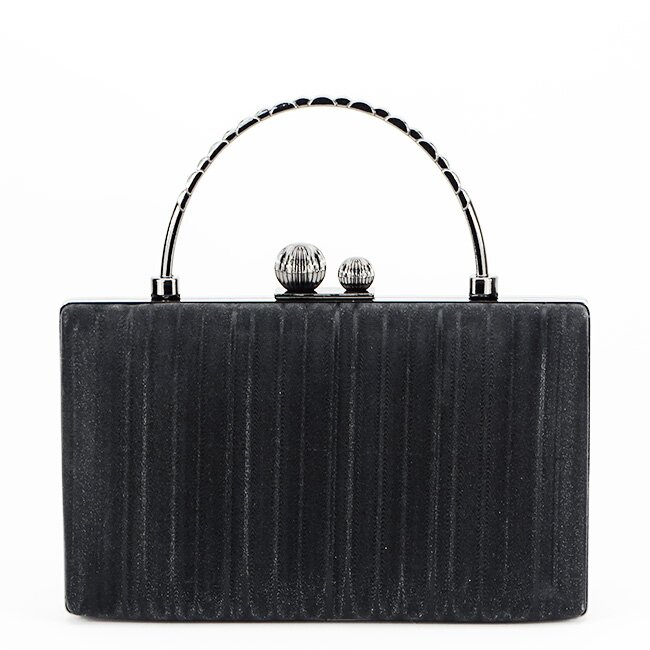SOFILINE Geanta neagra clutch cu maner BME-622 05