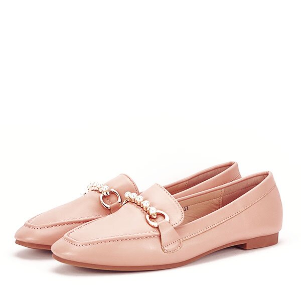SOFILINE Mocasini roz cu perle Meredith M2